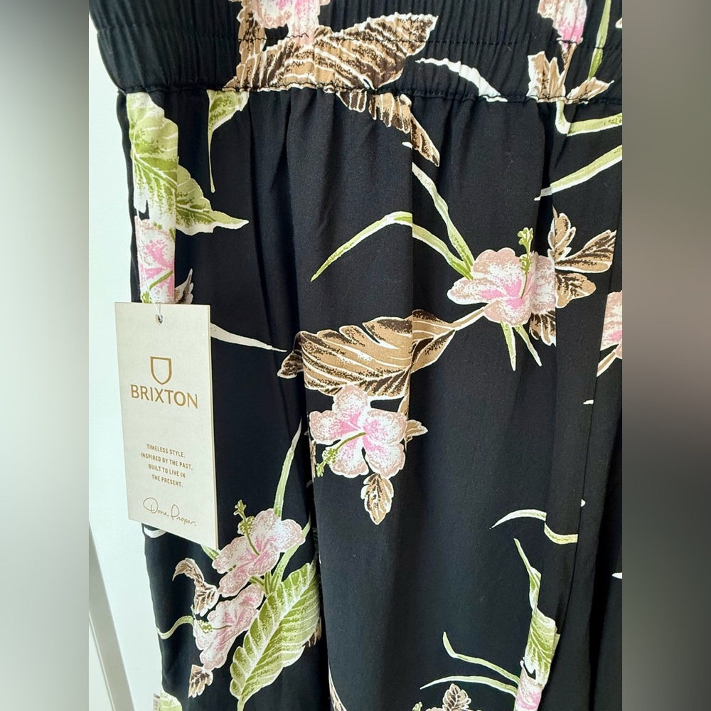 Brixton Paradise Shorts/Floral Black Women's Shorts - brand new, with tags - Picture 3 of 5